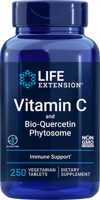4. Vitamin C and Bio-Quercetin Phytosome                                    (250 vegetarian tablets)