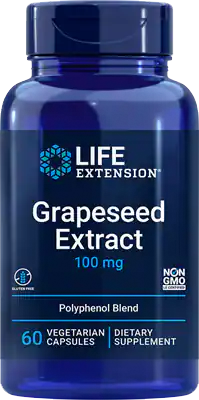 Grape Seed Extract (100 mg) (60 vegetarian capsules)