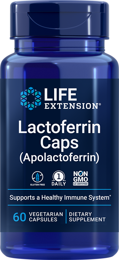 Lactoferrin Caps (Apolactoferrin) (60 caps)