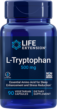 L-Tryptophan (500 mg) (90 capsules)