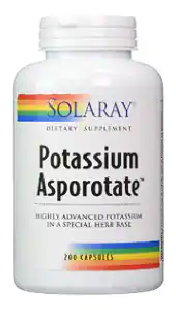 10. Potassium Asporotate (200 Capsules)