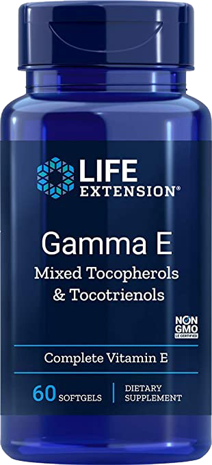 8. Gamma E Mixed Tocopherols & Tocotrienols 60 softgels