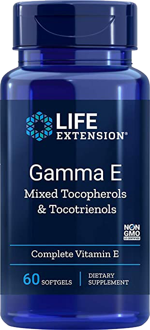 8. Gamma E Mixed Tocopherols & Tocotrienols 60 softgels