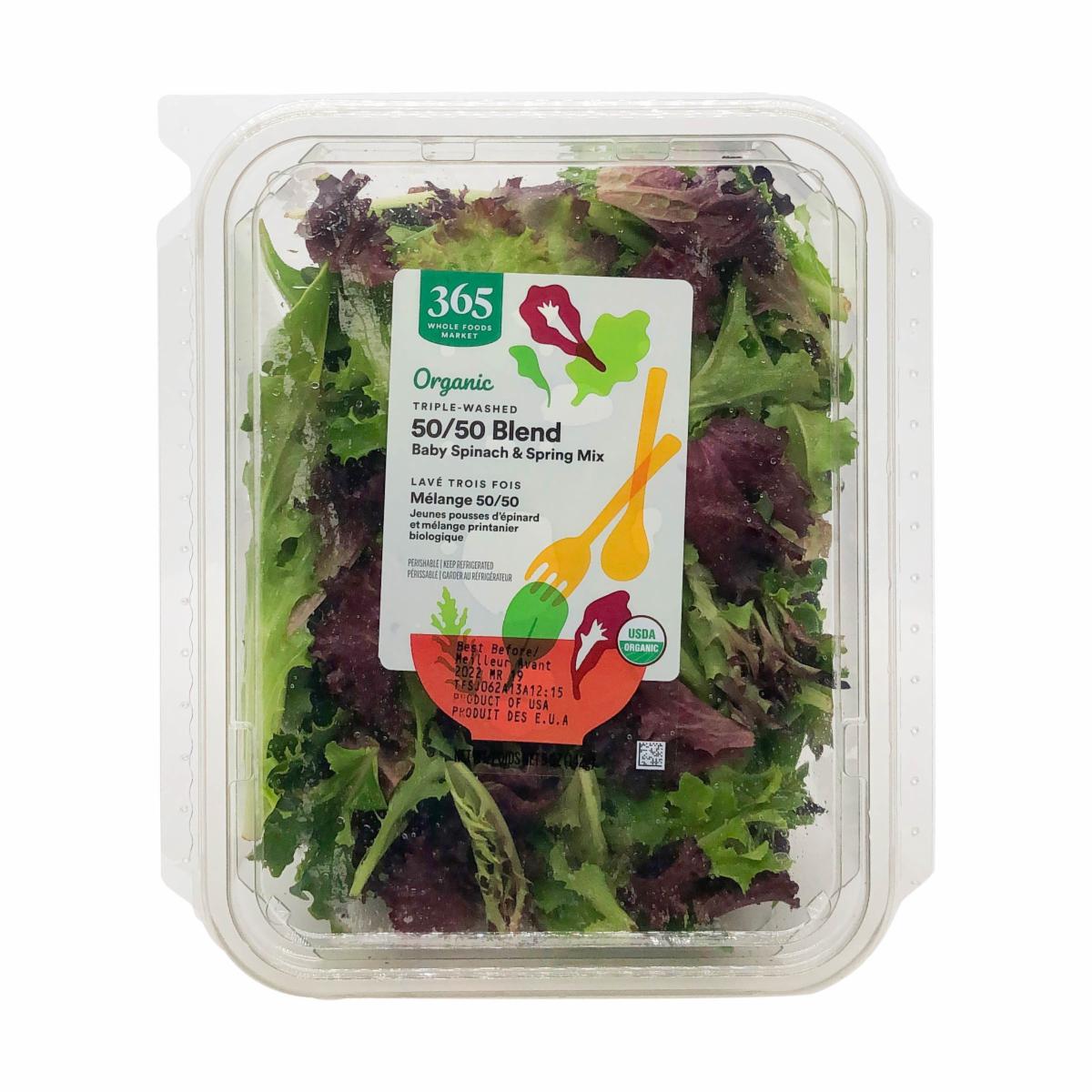 Packaged salad Mix Whole Foods Product
