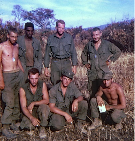 Group of men in the armed forces